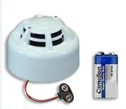 انواع دتکتورهای  موضعی(باطری خور)آتش نشانی