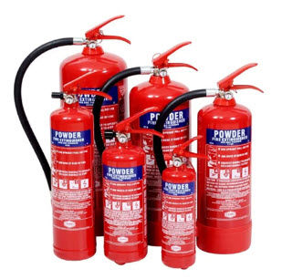 انواع کپسول های آتش نشانی